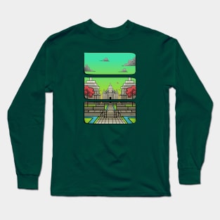 Indonesian hisitorcal building Long Sleeve T-Shirt